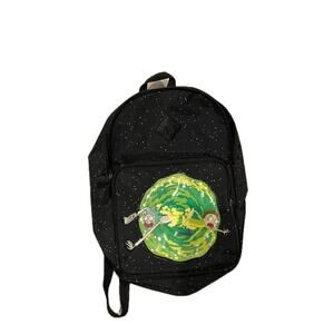 Rick and Morty Black Lightweight Backpack 26L